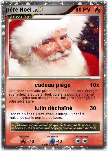Pokemon père Noël
