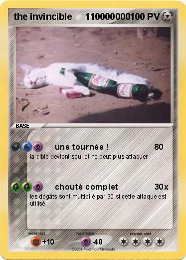 Pokemon the invincible     110000000