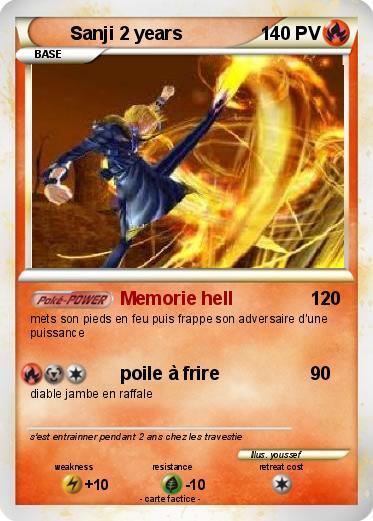 Pokemon Sanji 2 years