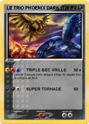Pokemon LE TRIO PHOENIX DARK
