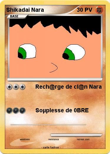 Pokemon Shikadai Nara