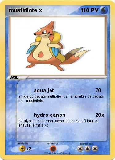 Pokemon mustéflote x