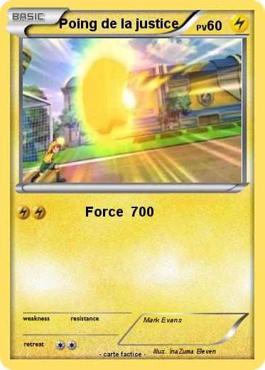 Pokemon Poing de la justice