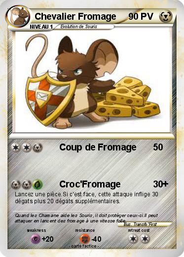 Pokemon Chevalier Fromage