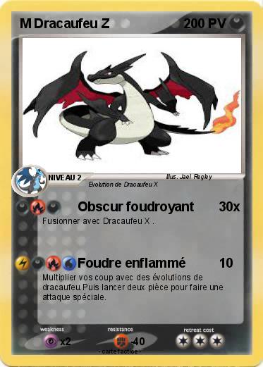 Pokemon M Dracaufeu Z