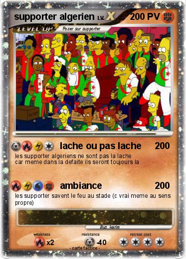 Pokemon supporter algerien