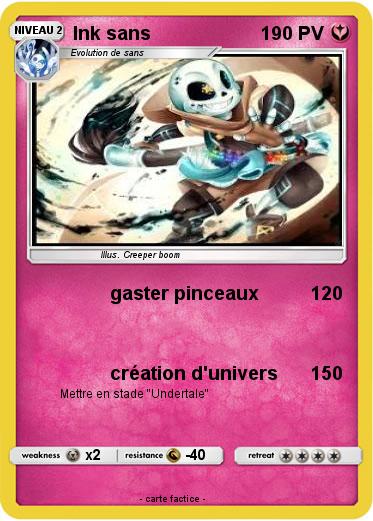 Pokemon Ink sans