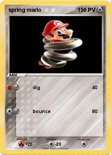 Pokemon spring mario