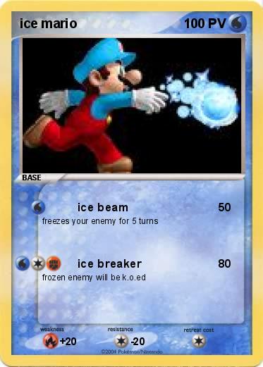 Pokemon ice mario