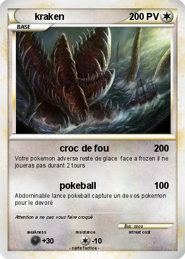 Pokemon kraken