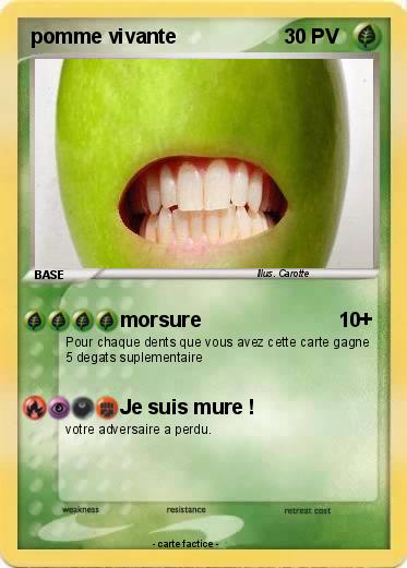 Pokemon pomme vivante