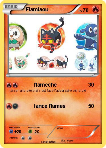 Pokemon Flamiaou