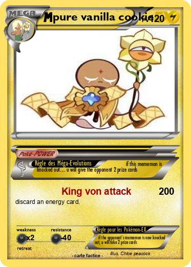 Pokemon pure vanilla cookie