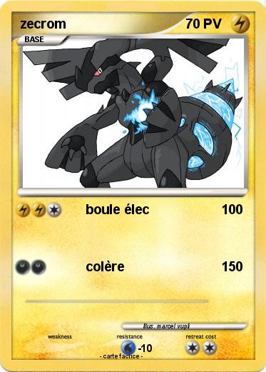 Pokemon zecrom