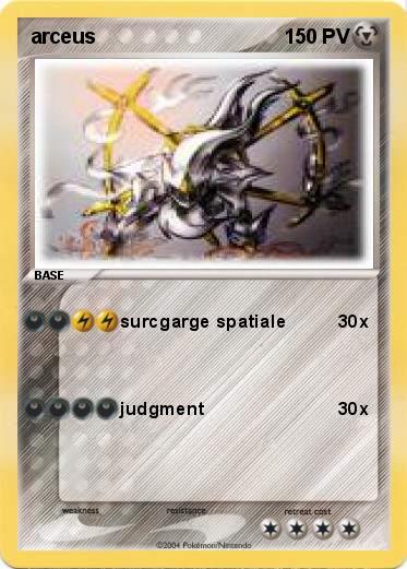 Pokemon arceus