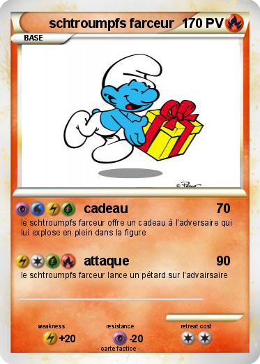 Pokemon schtroumpfs farceur