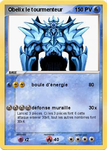 Pokemon Obelix le tourmenteur