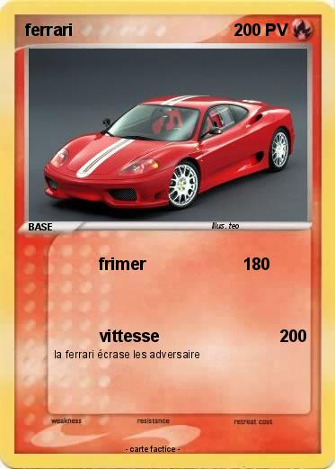 Pokemon ferrari