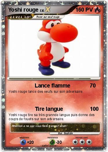 Pokemon Yoshi rouge