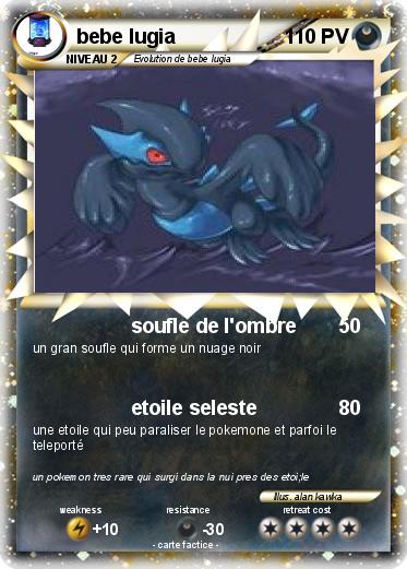Pokemon bebe lugia