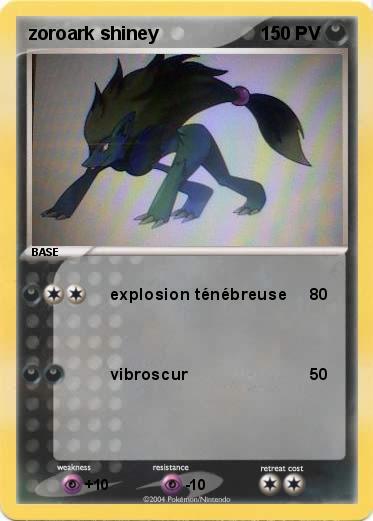 Pokemon zoroark shiney