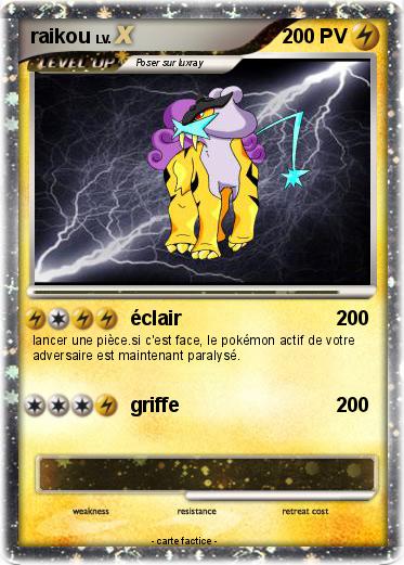 Pokemon raikou