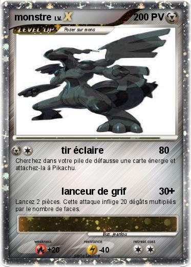 Pokemon monstre