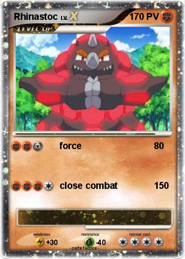 Pokemon Rhinastoc