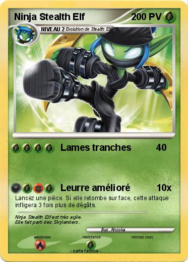 Pokemon Ninja Stealth Elf