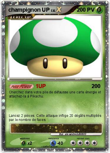 Pokemon champignon UP