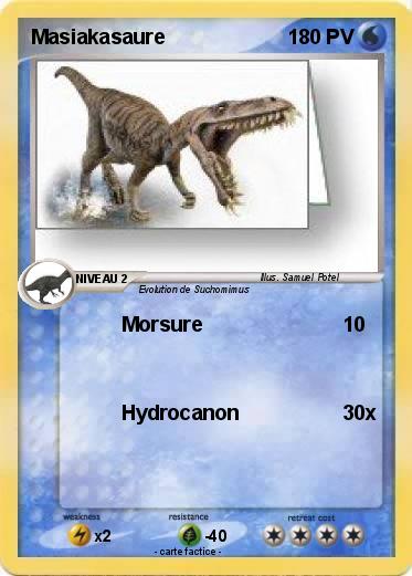 Pokemon Masiakasaure