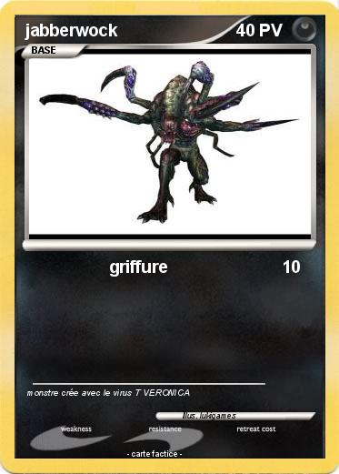 Pokemon jabberwock