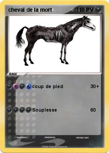 Pokemon cheval de la mort