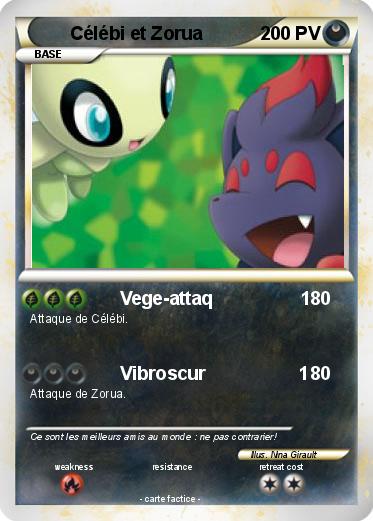 Pokemon Célébi et Zorua
