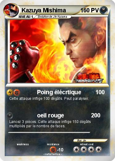 Pokemon Kazuya Mishima