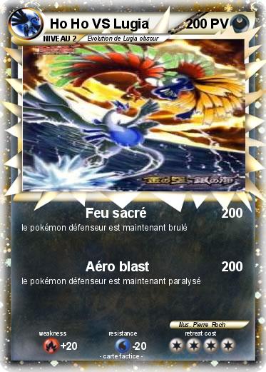 Pokemon Ho Ho VS Lugia