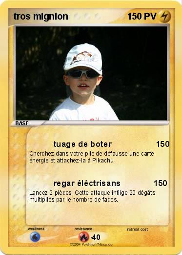 Pokemon tros mignion