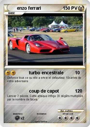 Pokemon enzo ferrari