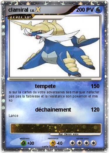 Pokemon clamiral