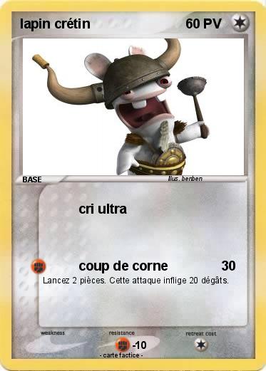 Pokemon lapin crétin