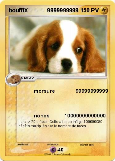 Pokemon bouffiX            9999999999            