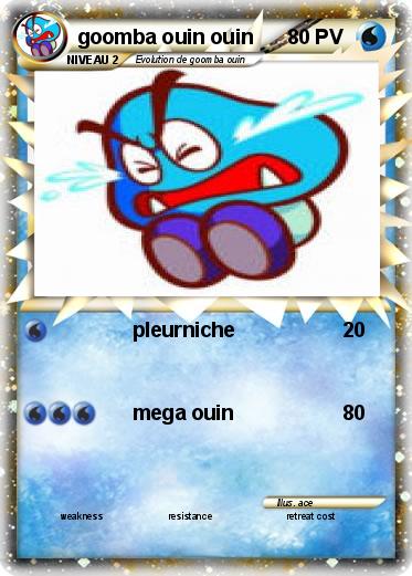 Pokemon goomba ouin ouin