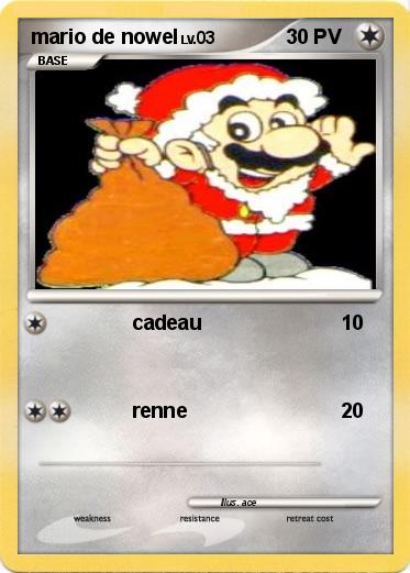 Pokemon mario de nowel