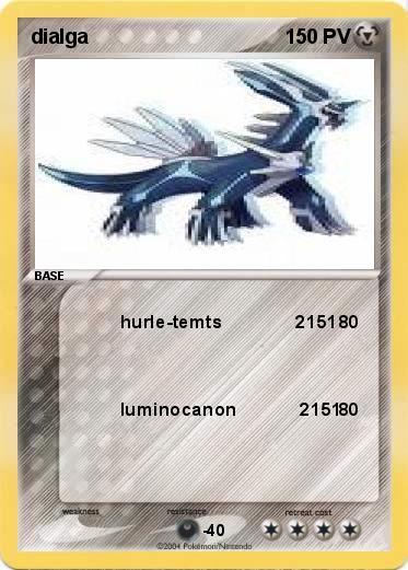 Pokemon dialga