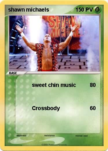 Pokemon shawn michaels