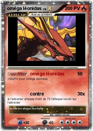 Pokemon oméga léonidas