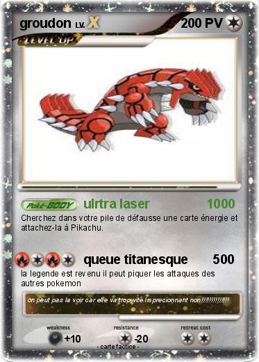 Pokemon groudon