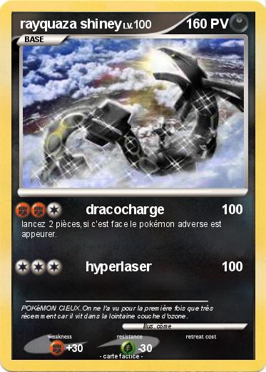 Pokemon rayquaza shiney