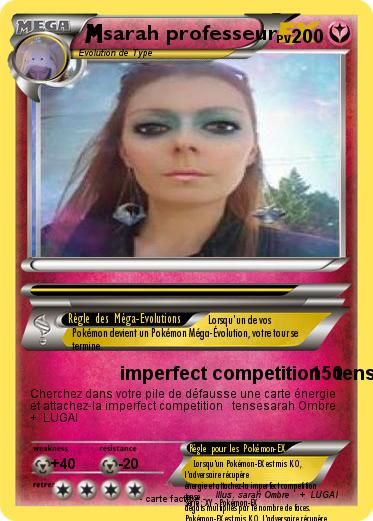 Pokemon sarah professeur