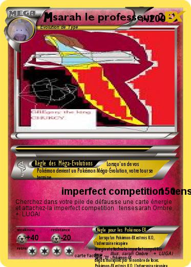 Pokemon sarah le professeur 2
